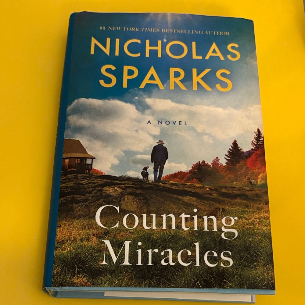 5/$5 Counting Miracles by Nicholas Sparks Hardcover